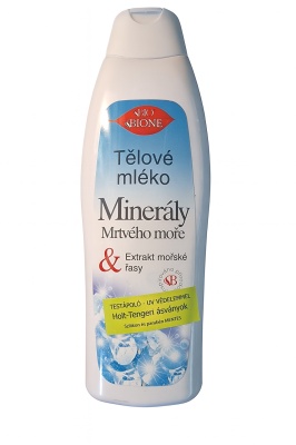 Loțiune de corp bioactiv cu minerale din Marea Moartă și alge marine, cu protecție UV – BIONE 500ml