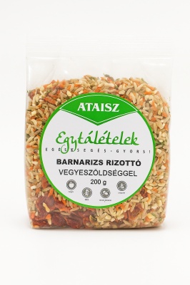 Risotto din orez brun cu legume mixte – 200g – ATAISZ