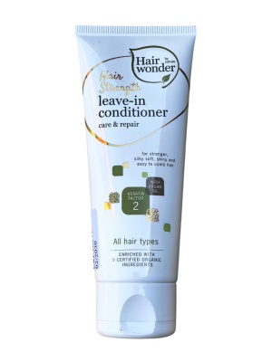 Balsam par leave-in tonifiant cu keratina, provitamina B5, ulei de argan Hairwonder, 75 ml