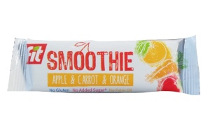 Baton Fit Smoothie cu mere,morcovi si portocale 32g