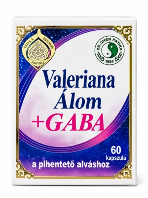 Capsule cu valeriana somn+ GABA Dr. CHEN 60 capsule