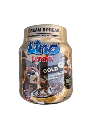 Crema de alune de padure coapte Lino Lada Gold fara gluten 350g