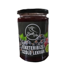 Gem de coacaze negre si struguri 350g Szafi Free