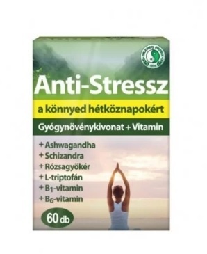 Tablete anti-stres cu plante medicinale si vitamine Dr. CHEN 60buc.