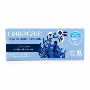 Tampoane Natracare din bumbac Super – 20 buc