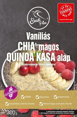 Baza pentru terci de quinoa si chia cu vanilie Szafi Free 300g