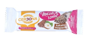 Felii mussli Cerbona cacao si alune - fara adaos de zahar