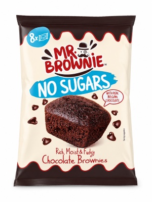 Mr. Brownie No Sugars Chocolate Brownies( Negresa) 200g