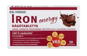 Tablete masticabile IRON energy Dr. Theiss 30buc