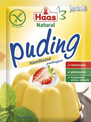 Budinca cu vanilie Haas Natural