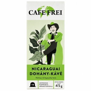Cafe Frei Cafea cu aroma de tutun(Nicaragua), capsule compatibile Nespresso®, 9 capsule (45 g)
