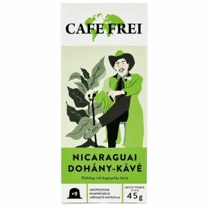 Cafe Frei Capsule cafea cu aroma de tutun(Nicaragua), capsule compatibile Nespresso®, 9 capsule (45 g)