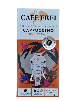 Cafea boabe cu aroma de citrice Africane Cappuccino Traditionale - Cafe Frei 125g