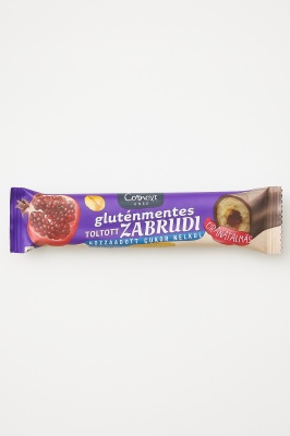 Rulou de ovaz umplut cu rodie fara zahar, fara gluten 30G Cornexi