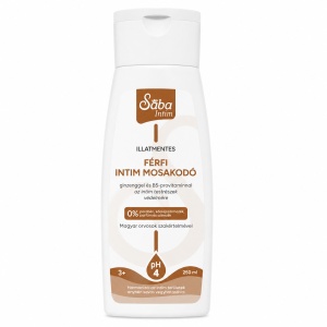Saba Intim – Gel intim pentru barbați fara parfum cu ginseng si provitamina B5, 250 ml