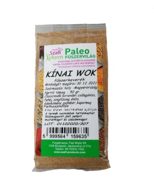 Amestec de condimente Wok chinezesc Szafi Reform 50G