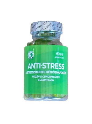 Jeleuri gumate ANTI-STRESS- vegan, fara zahar -60 buc. Dr Chen
