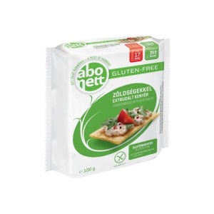 Paine extrudata fara gluten, cu legume Abonett 100g