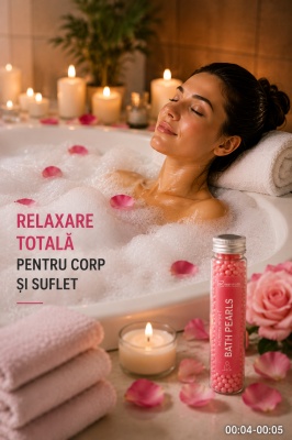 Perle de baie IDC Institute – 4 arome parfumate 90g- aroma trimis aleatoriu!