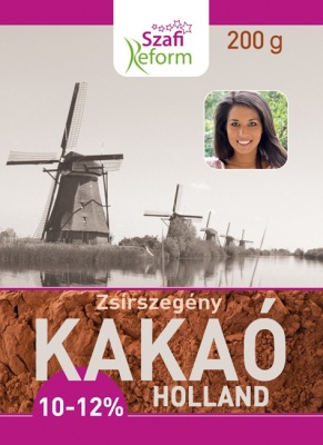 Pudra de cacao degresata olandeza 10-12% Szafi Reform 200g