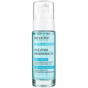 Ser pentru netezirea parului deteriorat Revers Hairboost, cu ulei de cocos, 30 ml