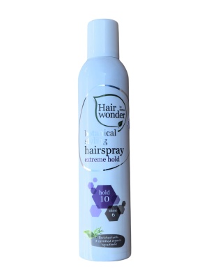 Spray de fixare Hairwonder Botanical Styling – Fixare extremă și ingrediente organice 300ml