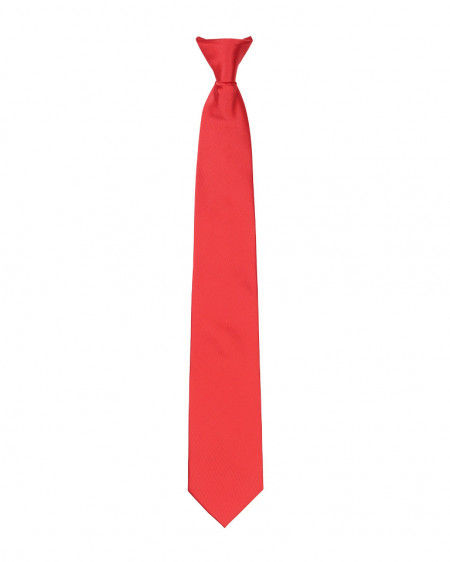 Crvena kravata na klipsu crvena 2KRKL5RD8