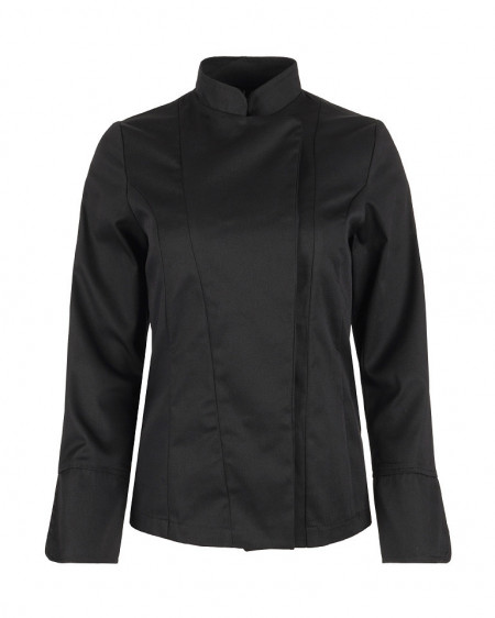 Ženska kuvarska bluza crna 1BK0080-BK