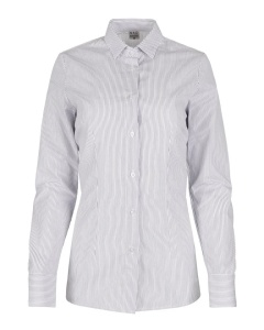 Ženska pamučna slim fit košulja sa dezenom - Img 5