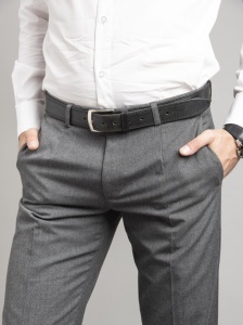 Muške pantalone od poliviskoze slim fit - Img 3