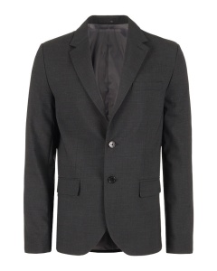Muški sako od vune slim fit crni - Img 5