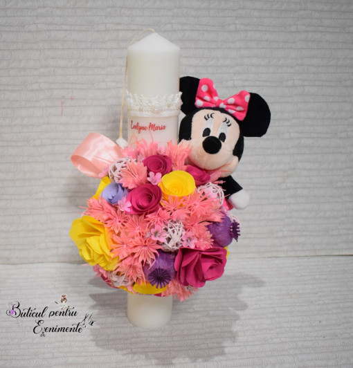 Lumanari botez Minnie