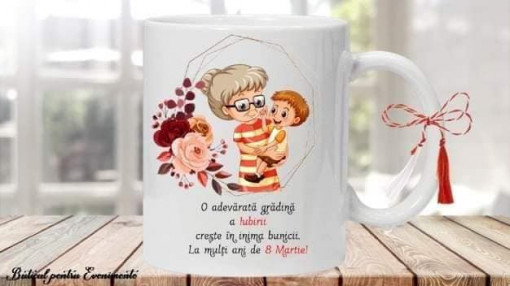 Cana personalizata 8 Martie pentru bunica #2