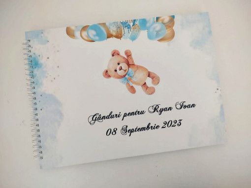 Guestbook botez Ursuletul cu baloane