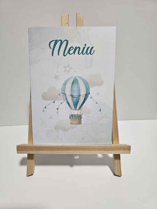 Meniu botez Balon cu aer cald