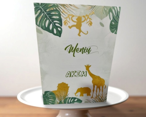 Meniu botez Golden Jungla