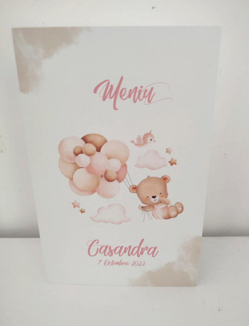 Meniu Ursuletul cu baloane