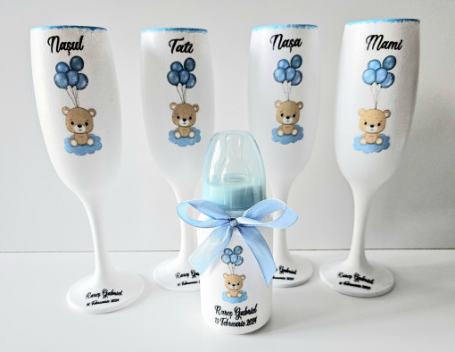 Set pahare LIttle Bear