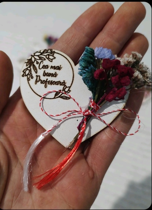 Martisor "Cea mai buna profesoara"