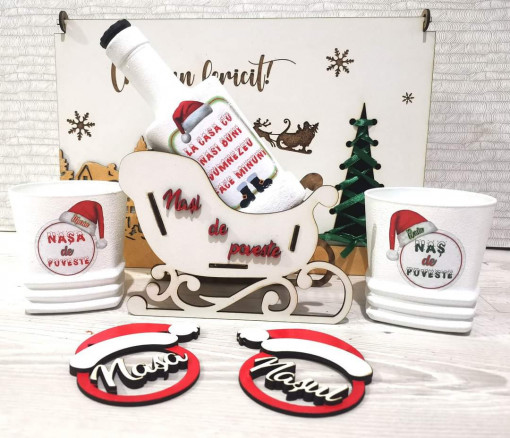 Set cadou Craciun pentru nași-model 2