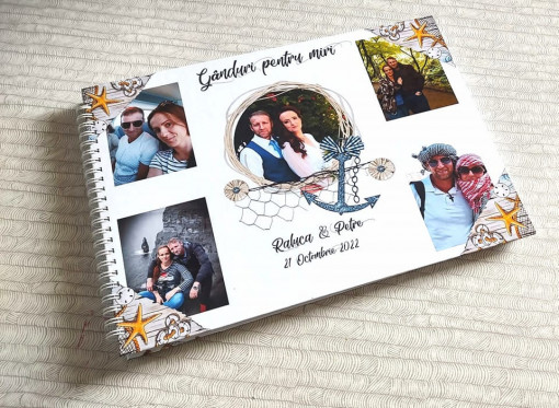 Guestbook "Ganduri pentru nunta tematica marina"