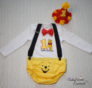Compleu aniversar 1 anisor-Winnie the pooh