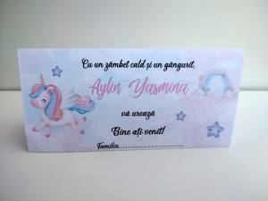 Plic bani unicorn