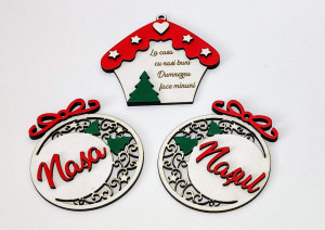 Set globuri pentru nasi