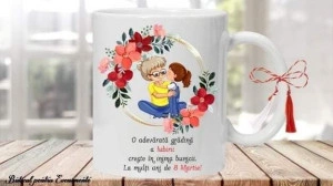 Cana personalizata 8 Martie pentru bunica