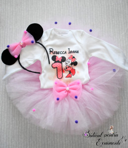 Compleu aniversar 1 anisor -Minnie Mouse