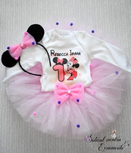 Compleu aniversar 1 anisor -Minnie Mouse