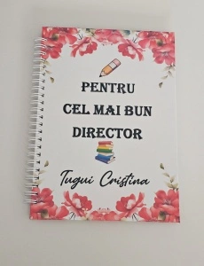 Agenda personalizata- Pentru cel mai bun director