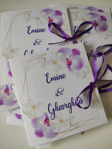 Invitatie Orhidee