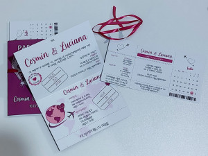 Invitatie tip Pasaport - Img 2
